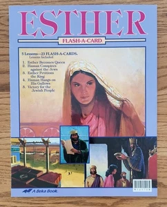 A Beka Books: Esther: Complete Flash-A-Card Curriculum - Picture 1 of 11