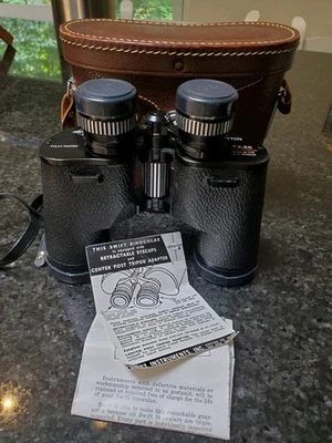 Vintage Swift Triton Binoculars Model #748,  7x35mm  With Case - Image 1 of 4