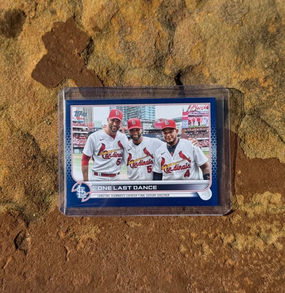 2022 Topps Update Series - Veteran Combos One Last Dance Pujols Molina #US168 - Imagem 1 de 4