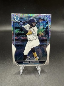 Bowman Chrome 2023 - Prospects Mojo Refractor #BCP-162 Junior Caminero (RC) - Imagen 1 de 2