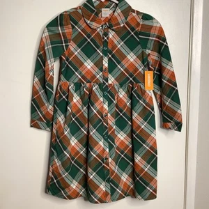 Gymboree Girls 8 PLaid Dress Friendly Fox New with tags - Picture 1 of 7