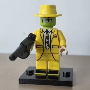 Custom Printed THE MASK Stanley Ipkiss Figure Building Block Compatible - USED - Picture 1 of 8