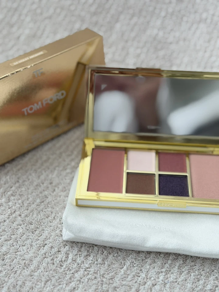 *NEW* TOM FORD, Soleil Eye & Cheek Palette: 04 VIOLET ARGENTE, Limited Edition! - Image 1 of 4