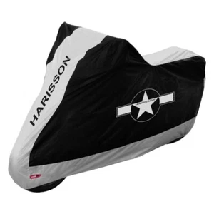 TELO COPRI MOTO UNIVERSALE IDROREPELLENTE BICOLORE NERO/GRIGIO - Foto 1 di 1