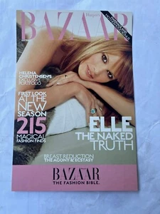 Elle Macpherson Bazaar Promo Postcard - Picture 1 of 2