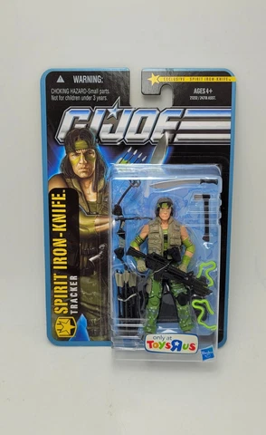 G.I Joe SPIRIT IRON KNIFE Pursit Of Cobra 30th Anniversary MOC Sealed Cover