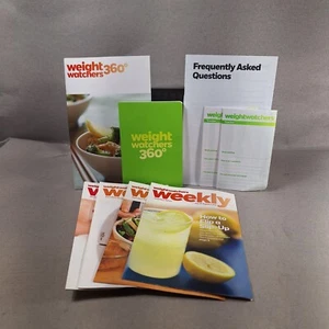 Weight Watchers 360 Grad Pocket Guide Pamphlet Tracker FAQ 4 Wochenbroschüren - Bild 1 von 4