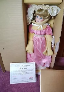 Kais American Artists Collection Doll Tracy by Janis Berard 18" COA 527/2000 New - Picture 1 of 10