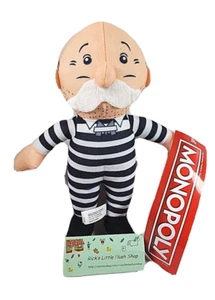 Mr. Monopoly Uncle Pennybags Plush 9" Get Out of Jail Bird Free Stuffed Doll Toy - Picture 1 of 4