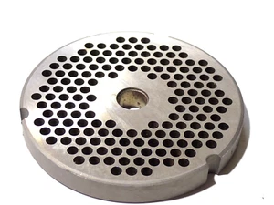 BIRO SIZE 32 GRINDER PLATE 3/16" HOLES 4" DIAMETER 7/16" THICK NEW - Picture 1 of 3