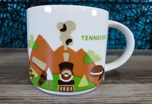Starbucks 2014 You Are Here Collection Tennessee COFFEE Mug CUP 14oz - Picture 1 of 7
