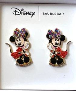 Strass MINNIE MOUSE Ohrringe DISNEY x BAUBLEBAR neu im Karton - Bild 1 von 2