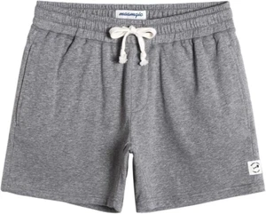 Mens Athletic Gym Shorts 5.5" Elastic Waist Casual Pajama Pocket Jogger Men Work - Picture 1 of 12
