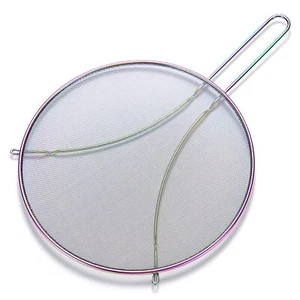 12" Stainless Steel Splatter Screen Grease Guard Multipurpose for Frying Pan - Picture 1 of 7