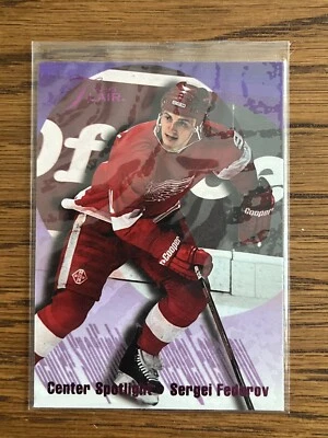 1994-95 Flair - Center Spotlight Sergei Fedorov #2 - Image 1 of 2
