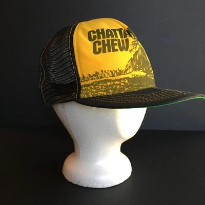 New VTG Chattanooga Chew Mesh Trucker Hat Snapback Polyfoam 7 1/4 -7 5/8 - Image 1 of 4
