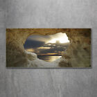 Wandbild aus Plexiglas Druck auf Acryl 120x60 Landschaften Meereshhle