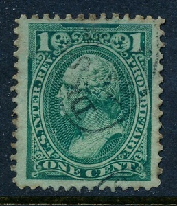 US Revenue Stamp RB11a DKS cancel - Picture 1 of 4