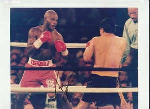TERRY NORRIS BOXHOFer AUTHENTISCHES ORIGINAL SIGNIERTES FOTO - Bild 1 von 2