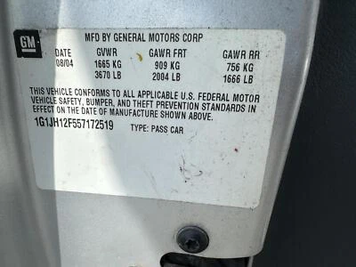 Used Speedometer Gauge fits: 2005 Chevrolet Cavalier cluster US w/tachometer Gra - Image 1 of 4