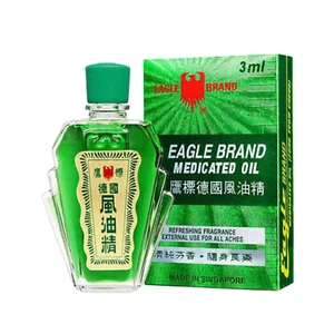 Eagle Brand Green medizinisches Öl externes Analgetikum Roll-On Schmerzlinderung - 2 Flaschen - Bild 1 von 12