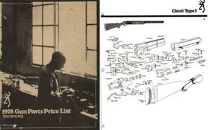 Catálogo de piezas Browning 1978 - Imagen 1 de 1