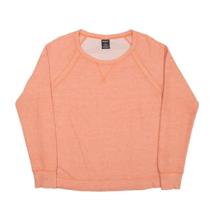 REEBOK Sweatshirt Orange Womens L - Picture 1 of 6