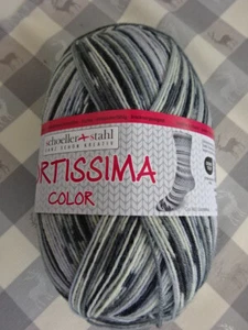 100g FORTISSIMA Color- 607 marmor - 4-fach/4-fädig - Sockenwolle schoeller+stahl - Bild 1 von 2