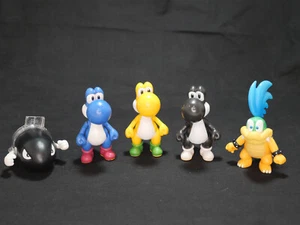 Super Mario World of Nintendo Series Yoshi Bill Koopaling Figures Set of 5 Jakks - Picture 1 of 14