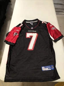MAGLIA ATLANTA FALCONS MICHAEL VICK #7 MESH REEBOK ON FIELD Youth Taglia Large - Foto 1 di 11