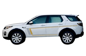 Car Side Sticker Graphics Stripe For Land Rover Discovery Sport Waistline Decals - Picture 1 of 5