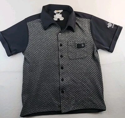 Camisa De Colección Hard Rock Café St Louis Logo Negra S/S Botón Para Hombres Mediana Hecha en EE. UU. Foto 1 de 4