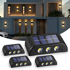 4 Pezzi Luci Solari Esterno Giardino, IP65 Impermeabile LED Lampada Solare Ester
