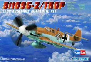 HOBBYBOSS HB80224 MESSERSCHMITT Bf 109 G-2/TROP SCALA 1:72 - Foto 1 di 1