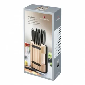 BLOQUE DE CUBIERTOS CLÁSICO SUIZO VICTORINOX, 11 PIEZAS - Imagen 1 de 12