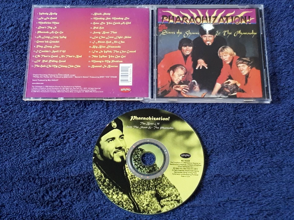 SAM THE SHAM & THE PHARAOHS - Pharaohization! CD RHINO 24 tracks NM 1998 OOP - Image 1 of 2