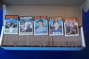 1986 topps baseball complete set (792 cards) nm/mint free shipping - Picture 1 of 1
