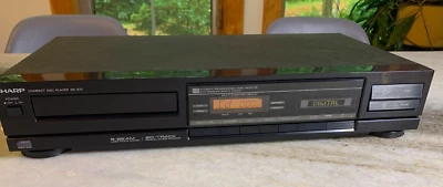 RARE Vintage 1980s 80s Single One 1 Tray Disc CD Player Sharp DX-670 Japan - Image 1 of 4