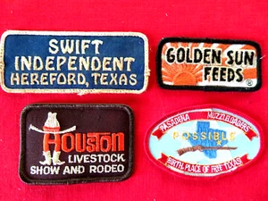 HEREFORD, PASADENA TEXAS / GOLDEN SUN FEEDS / HOUSTON GANADERÍA SHOW / PARCHES - Imagen 1 de 6