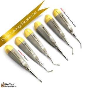 Zahnchirurgie Spaten konkave Aufzüge R-S-L 77R Zahnaufzug Oralchirurgie - Bild 1 von 7