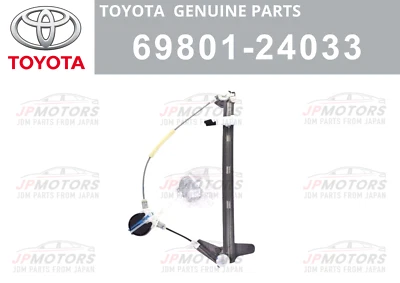TOYOTA LEXUS Genuine SC300 SC400 Front Window Regulator Right RH 69801-24033 New - Изображение 1 из 4