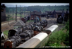 Dia locomotoras de vapor en Bw 35mm sin marco U2-10482 - Imagen 1 de 1