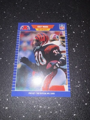 1989 Pro Set - Ickey Woods #70 (RC) NFL Cincinnati Bengals Running Back - Image 1 of 2