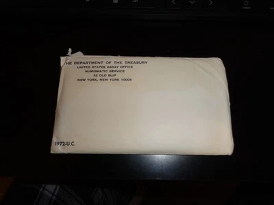 1972 Uncirculated Coin Set U.S Mint Original Government Packaging OGP - Image 1 of 4