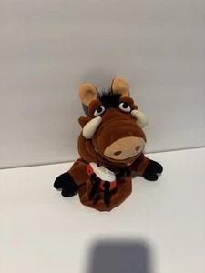 Disney Rey León Pumba Pumba Jabalítere de Mano 10" Peluche Comedor Insecto - Imagen 1 de 6