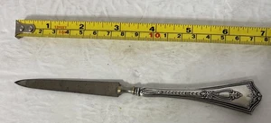 Antike Jugendstil Sterling Silber Griff Nagelfeile 7" - Bild 1 von 3