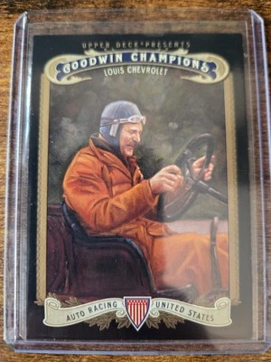 2012 Upper Deck Goodwin Champions Louis Chevrolet SP #175 Auto Racing - Image 1 of 2