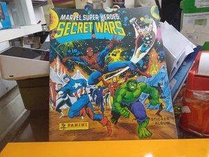 Paninninmarvel Superheroes Sticker Book-1986-used,but Only 6 Stickers Inserted. - Picture 1 of 15
