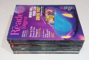 Reader's Digest Magazine Lot of 12 Mixed Month's and Year's - Picture 1 of 7