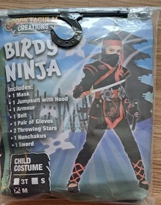 Birdy Ninja Childs Costume, Size Medium   NEW - Picture 1 of 5